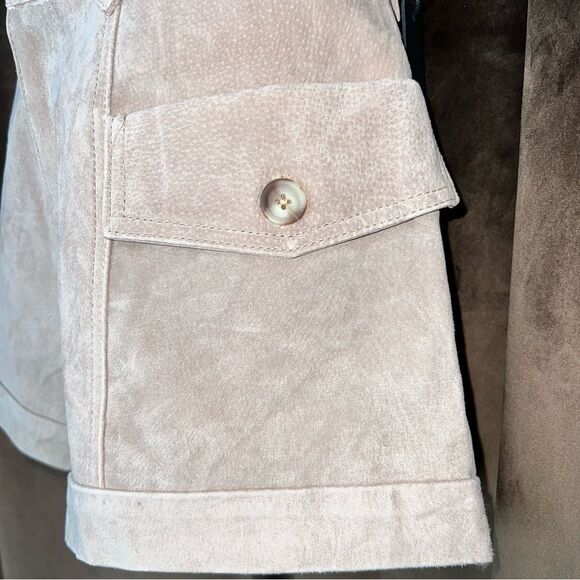 BlankNYC Suede cargo shorts 🔥 NWT 🔥 lined 🔥 size 24 - Picture 8 of 13